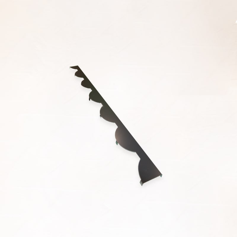 Remate Frontal Gris Pizarra